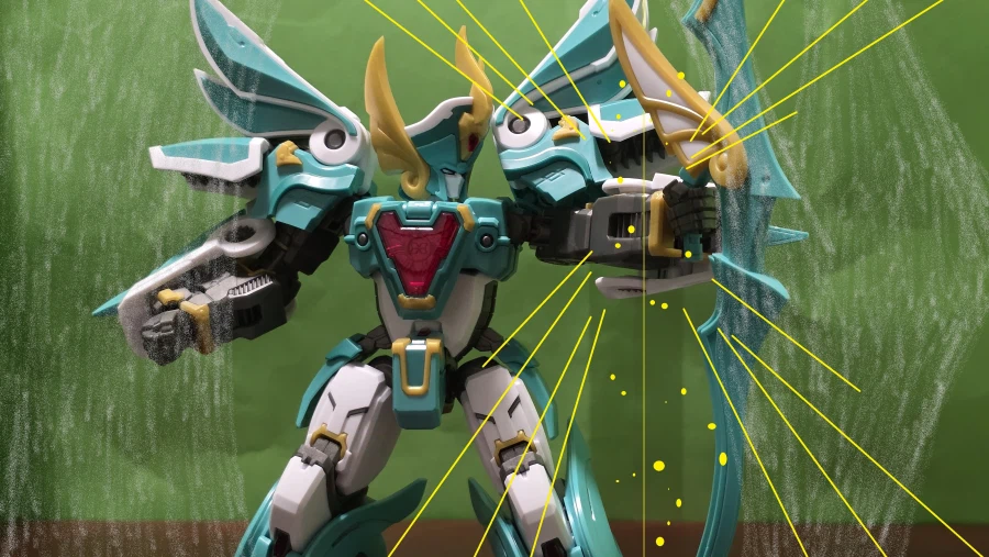 굿스마일 컴퍼니 모데로이드 시리즈 마동왕 그랑조트 킹 스타일 윈자트_255.webp