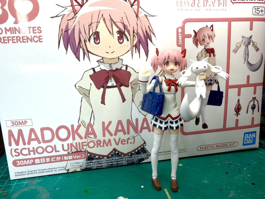 30MP 카나메 마도카 교복 Ver 가조립 + HG 타이터스 외 조합 사진 3_2.webp