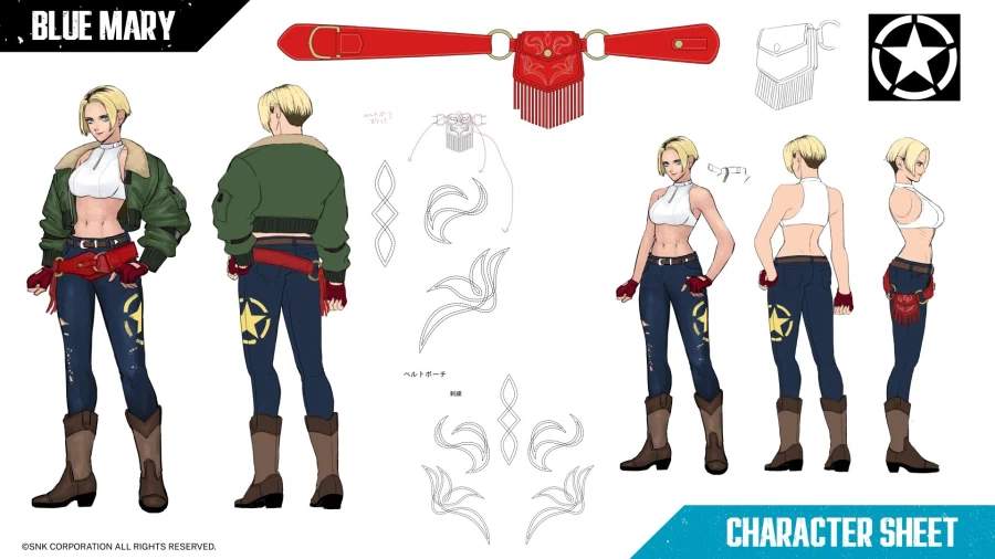 아랑전설 시티 오브 더 울브스 블루 마리 설정 자료_1.webp