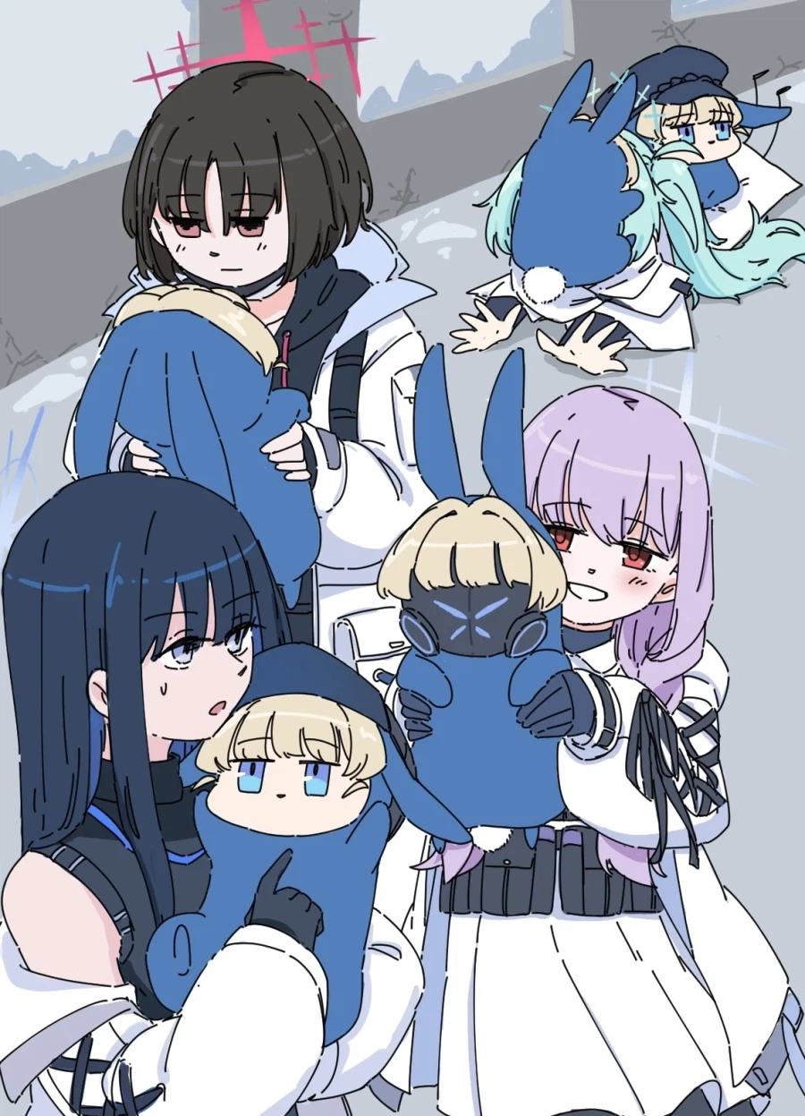 블루아카) 스압) 토끼 대탈주_6.webp