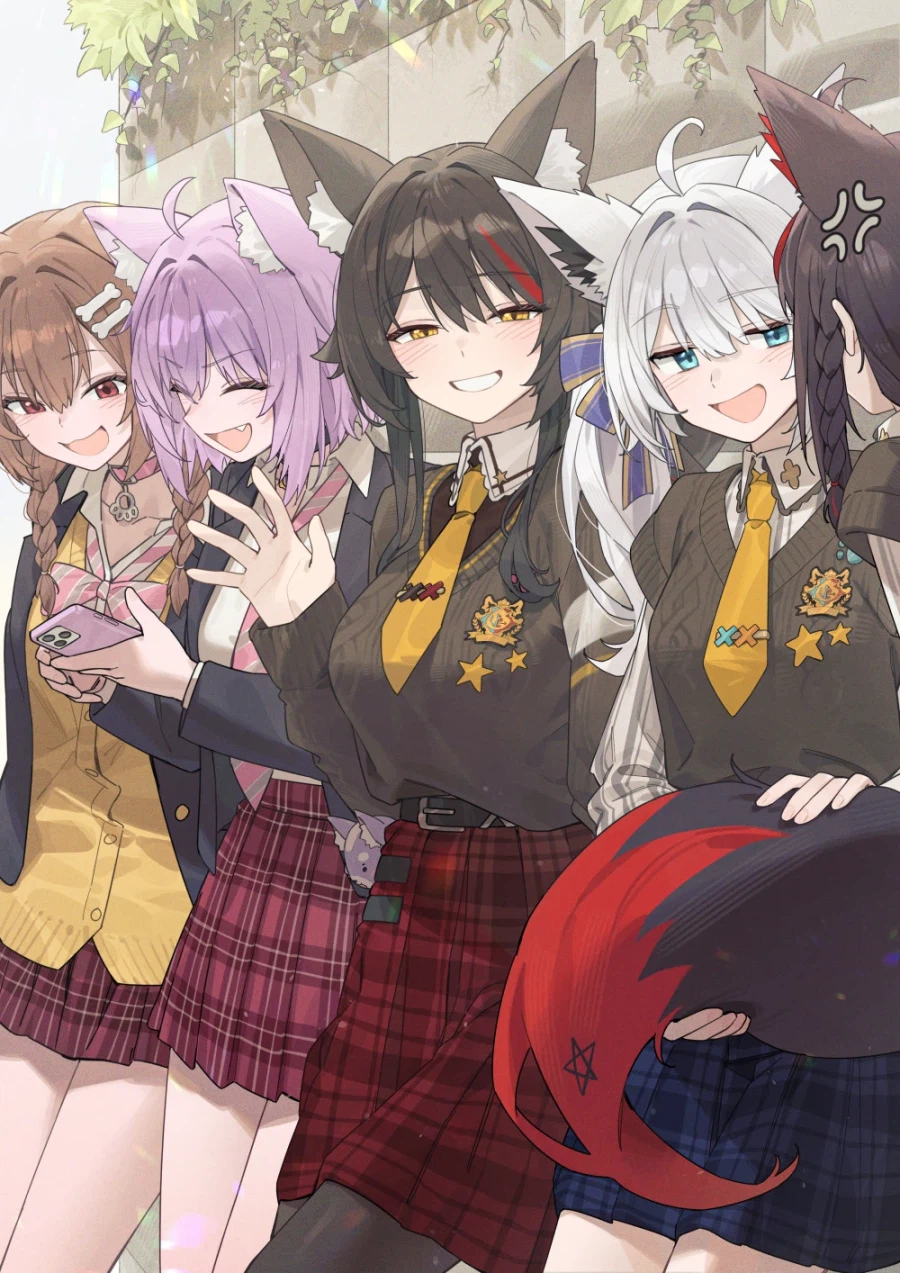 버튜버) 즐거운 하굣길.....의 풍경_1.webp