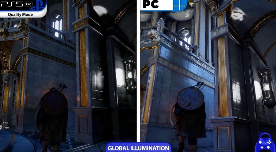 붉은사막 PS5 PRO / PC 스크린샷 비교_2.webp