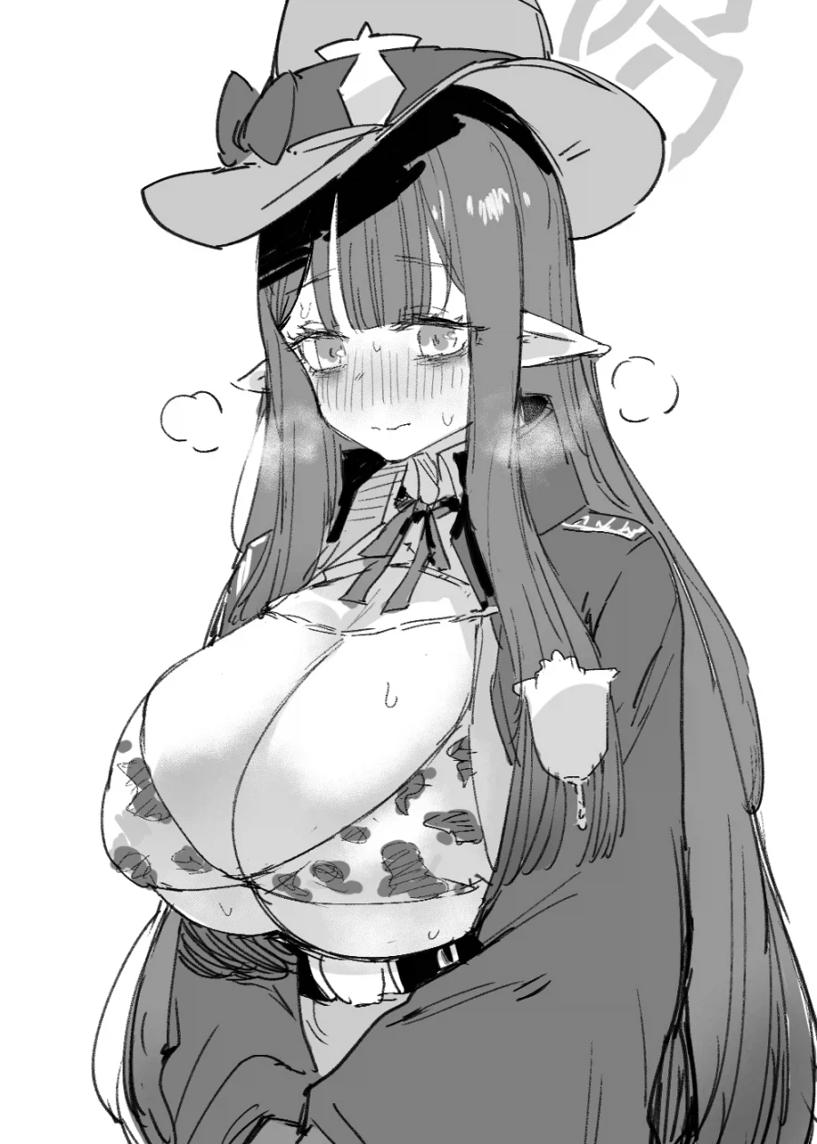 블루아카) 정말이지 이런 축 늘어진 몸이 뭐가 좋다고..._1.webp