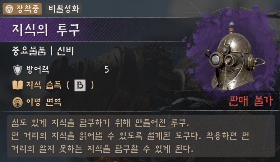 재밌는 신비한 투구 " 지식의 투구 "_2.webp