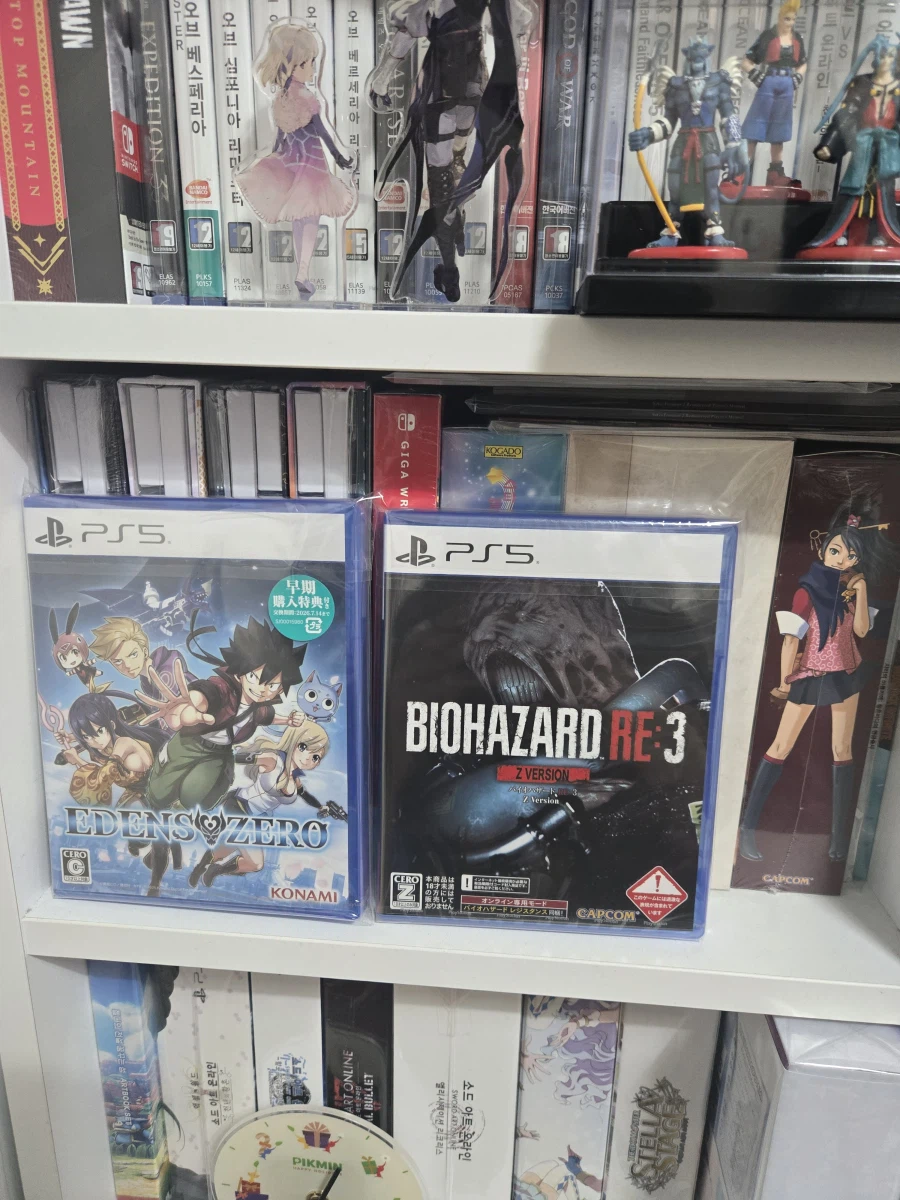 에덴즈제로랑 ps5바이오하자드3가 도착했네요~^^_1.webp