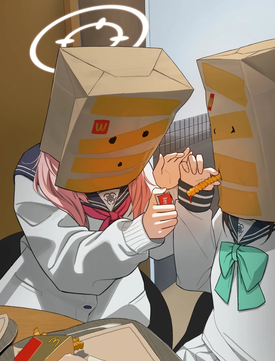 블루아카)"수영복 복면단. 파우스트. 놈들은 사실 최약체에 불과하지."_1.webp