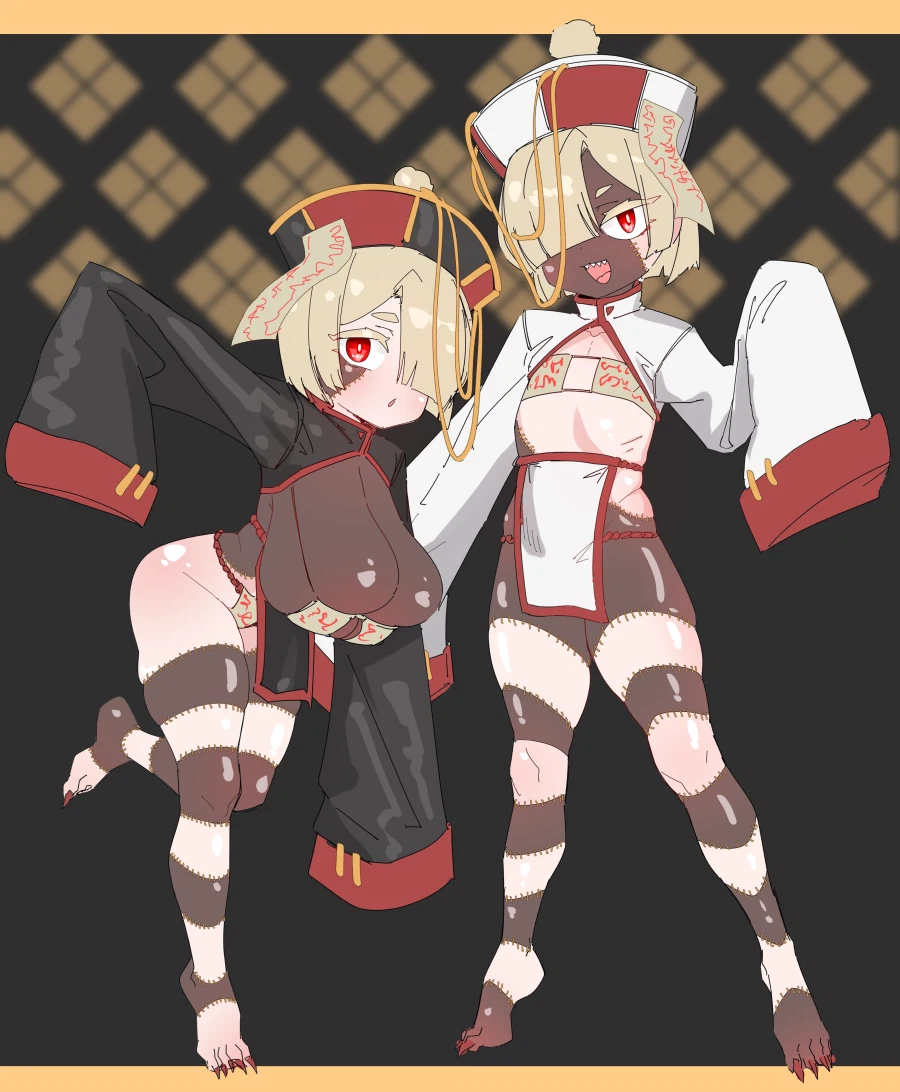 약혐)후방) 언데드 쌍둥이 낙서_1.webp