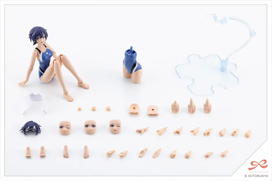 [코토부키야] 창채소녀정원 사오토메 루이 【모모사쿠라 고등학교・경영 수영복】_12.webp