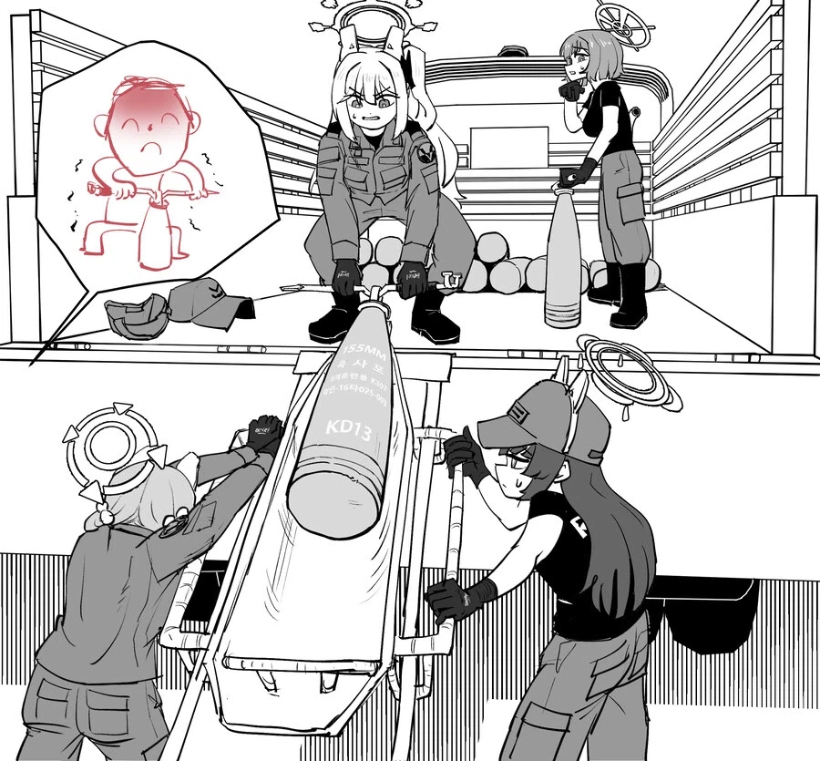 [블루아카] 레빗소대와 군대_3.webp