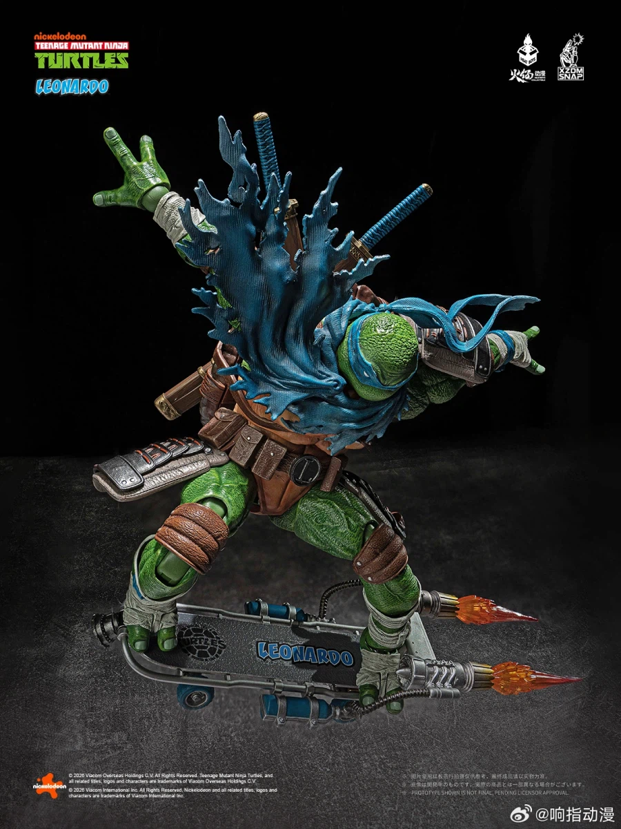 [히트보이즈] 1/9 히트피그 닌자 거북이 - 레오나르도 디럭스_5.webp