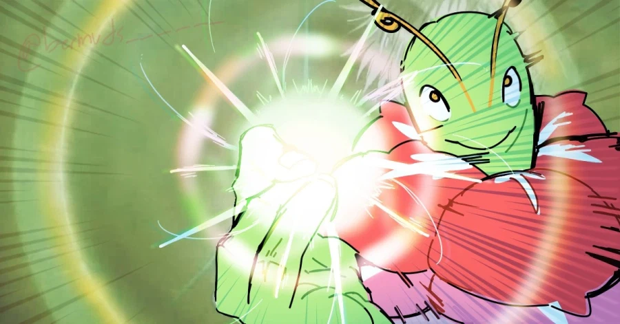 포켓몬) 메가메가니움 이 짤 개웃기네_1.webp