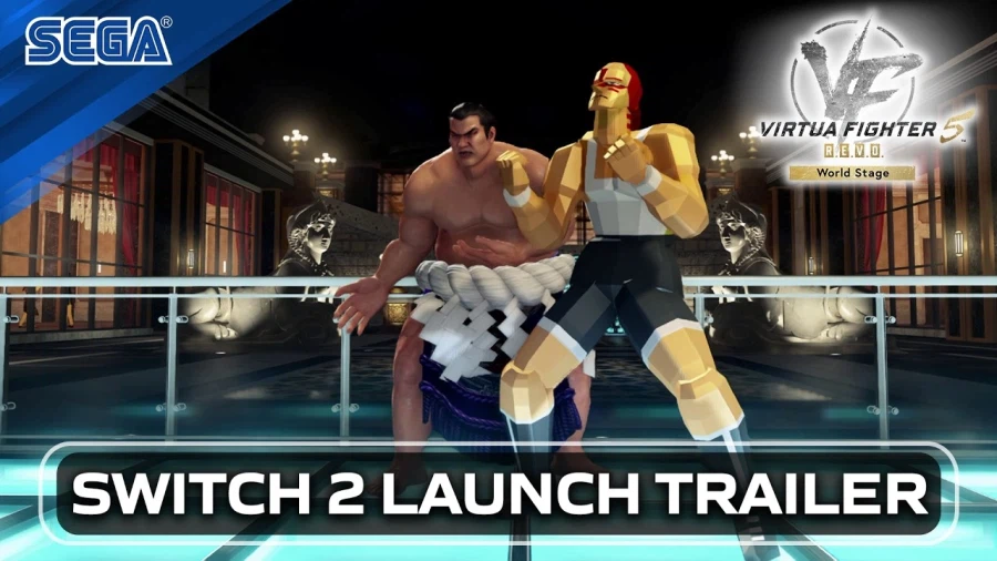 NS2 버추어 파이터 5 R.E.V.O 월드 스테이지 런치 트레일러_1.webp