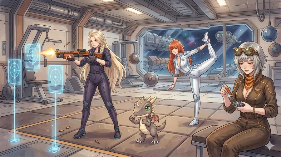 [인디게임] SF 사이버펑크 TPS "제로 포인트" 개발 현황 공유_6.webp