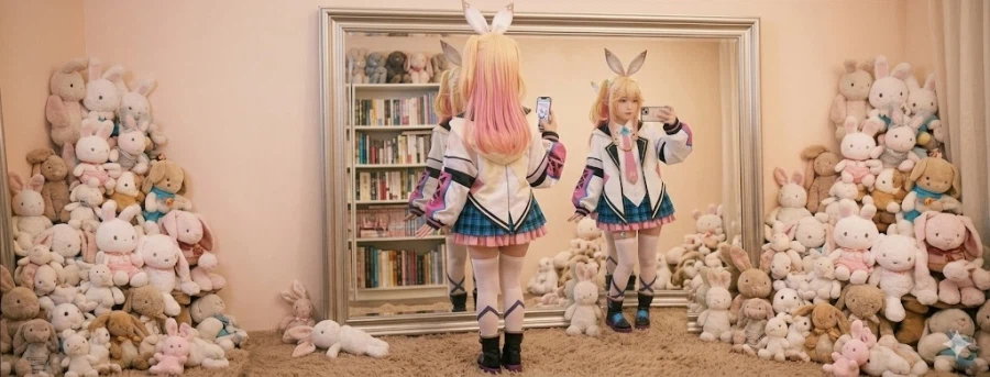 리노아 AI)일단 테스트로 쪄본 셀카 찍는 리노아상 빨간약_2.webp