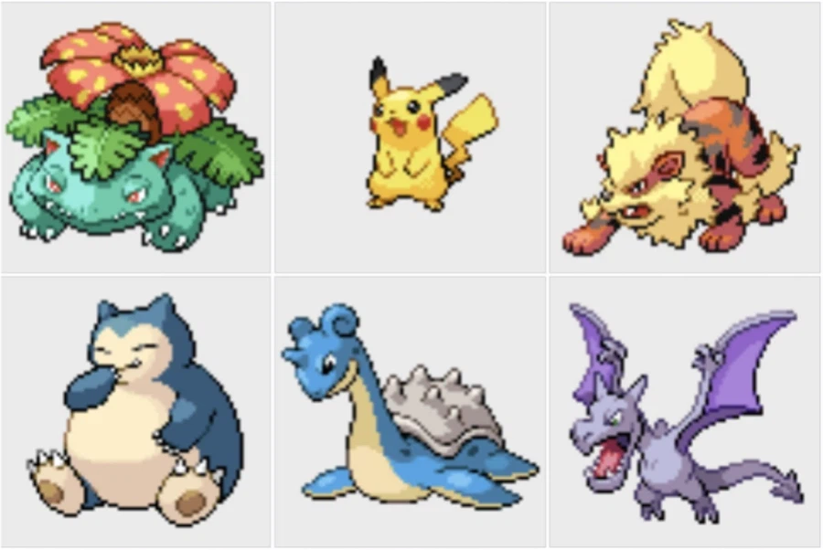 포켓몬) 재미로 보는 1~5세대 도트의 궤적_5.webp