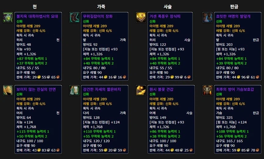 와우 이번주부터 신화 착귀템을 사고 판매 가능 (아이템 목록)_3.webp