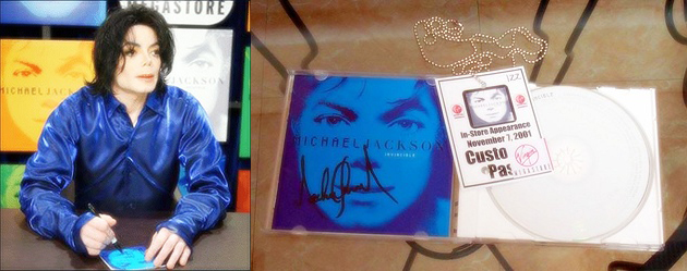 마이클 잭슨 공식 친필 싸인 CD & 스마일 싱글 & 직찍 사진_2.jpg