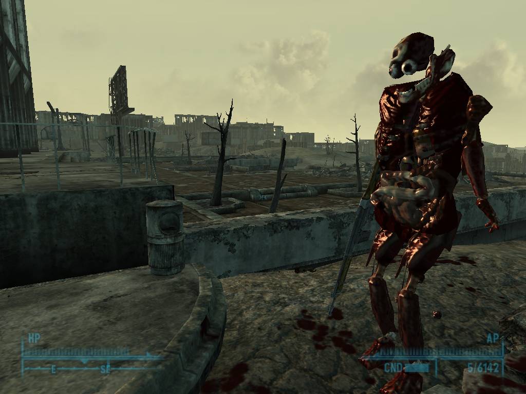 폴아웃3 고무고무 총