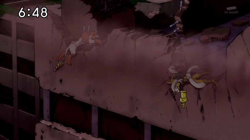 [디지몬 크로스워즈] 뉴비와 하늘같은 선배의 차이._14.jpg