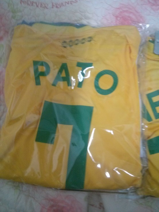 브라질 12 13 홈 긴팔 레플 팝니다.(새제품) _1.jpg