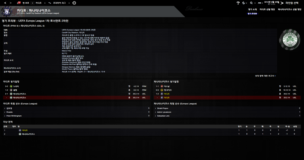 FM2013 - 카디프시티 ⑨ 망한 시즌._13.jpg