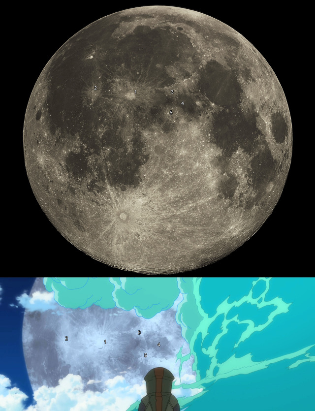 달 의 전체적인 모양