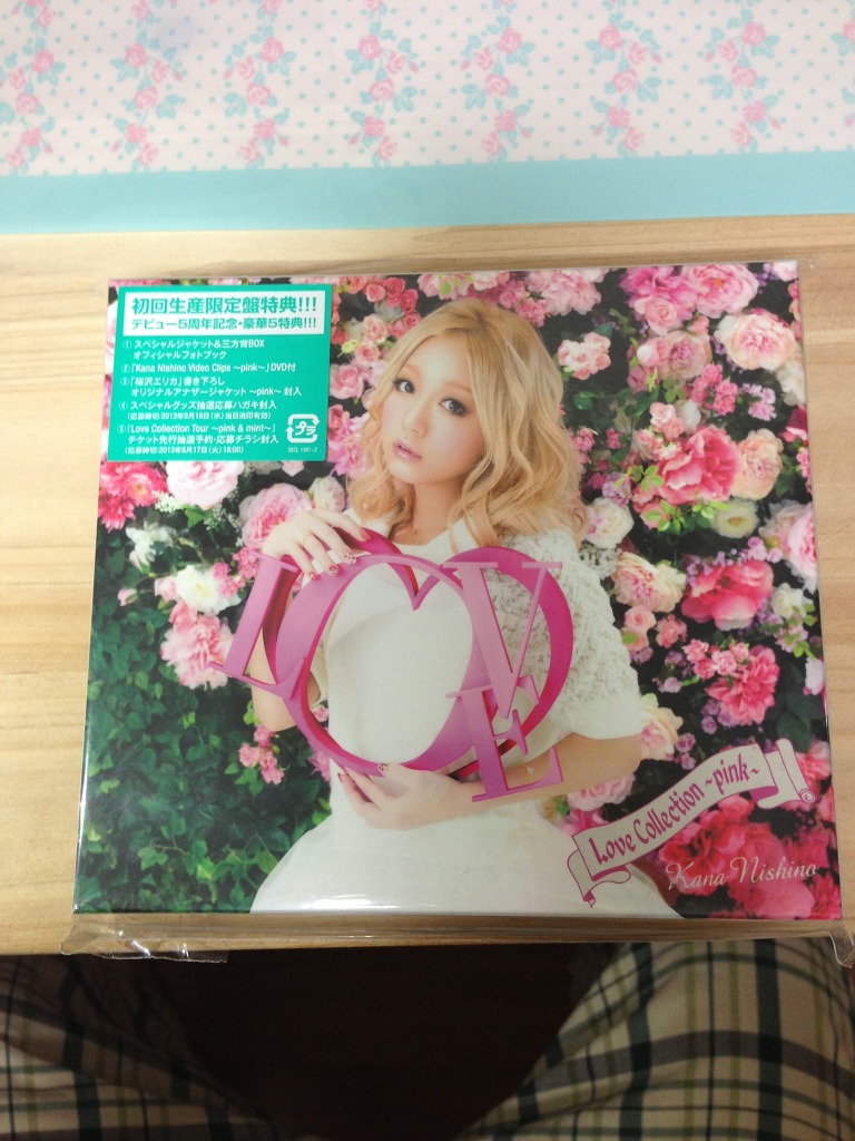 니시노 카나 5주년 베스트앨범 Love Collection ~pink~ , ~mint~_1.jpg
