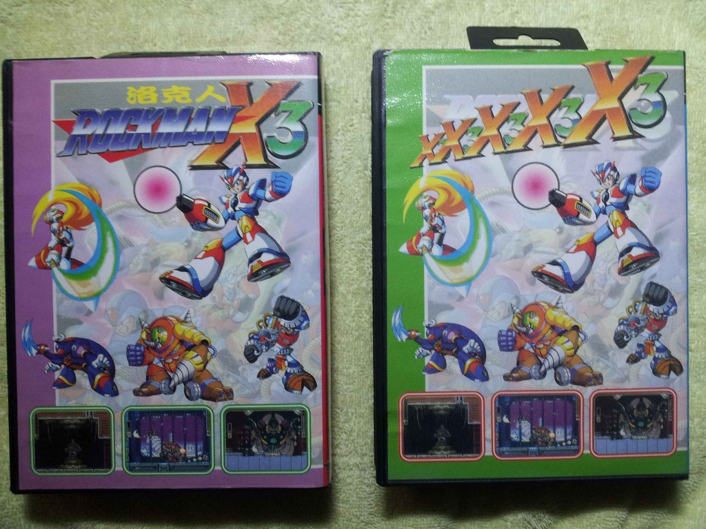 메가드라이브 판 록맨 X3_3.jpg