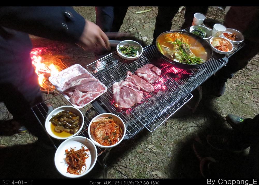 낚시꾼의 먹부림