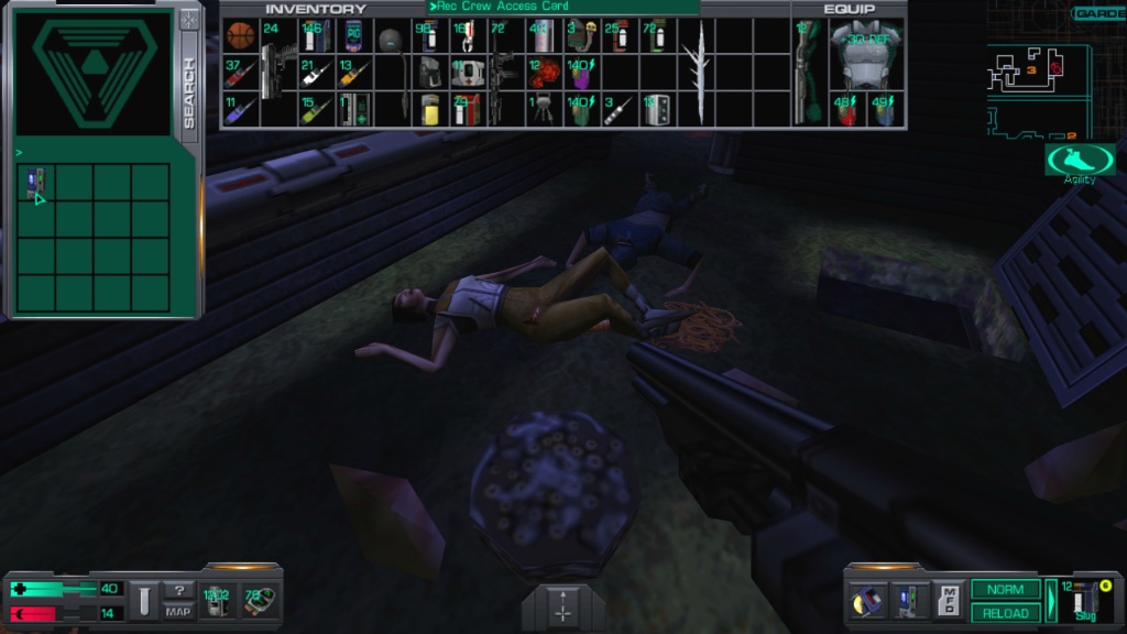 시스템 쇼크 2 - [19] 레크리에이션 덱 (2)_41.jpg