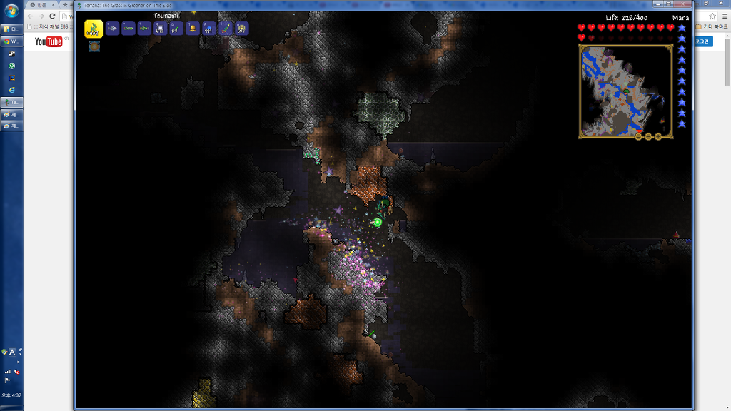 맵 지하에 가끔 고여 있는 지하수를 끌어다 마경에 퍼부었습니다_3.jpg