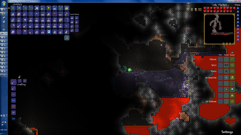 맵 지하에 가끔 고여 있는 지하수를 끌어다 마경에 퍼부었습니다_21.jpg