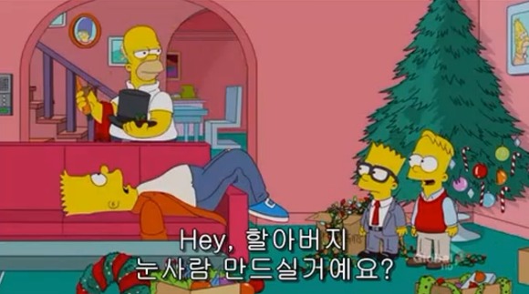 [심슨가족] 아버지가 된 바트 , 어머니가 된 리사 (스압)_40.jpg