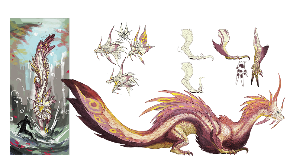 몬스터 헌터 4 컨셉 아트