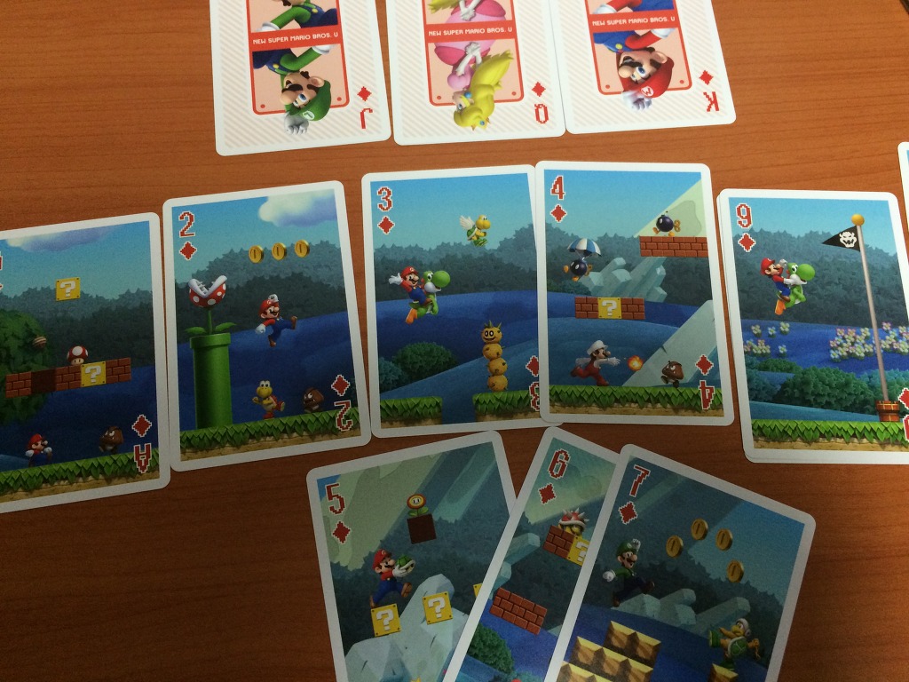 핵 귀여운 닌텐도 마리오 트럼프 카드 입니다! _13.jpg