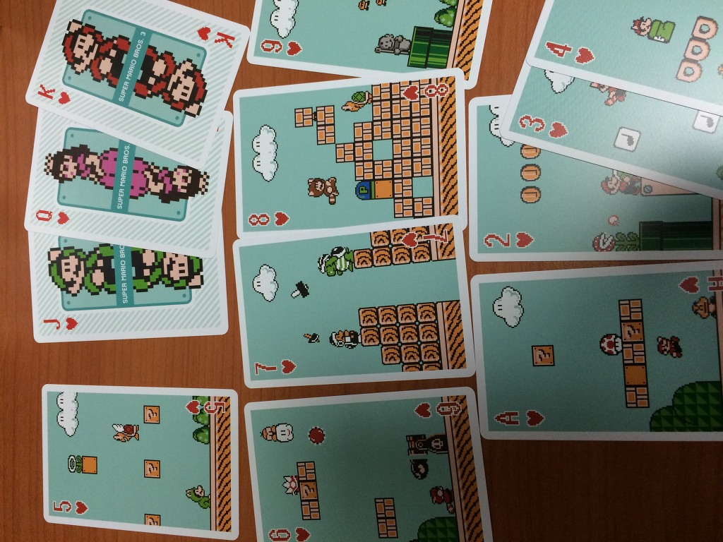 핵 귀여운 닌텐도 마리오 트럼프 카드 입니다! _7.jpg