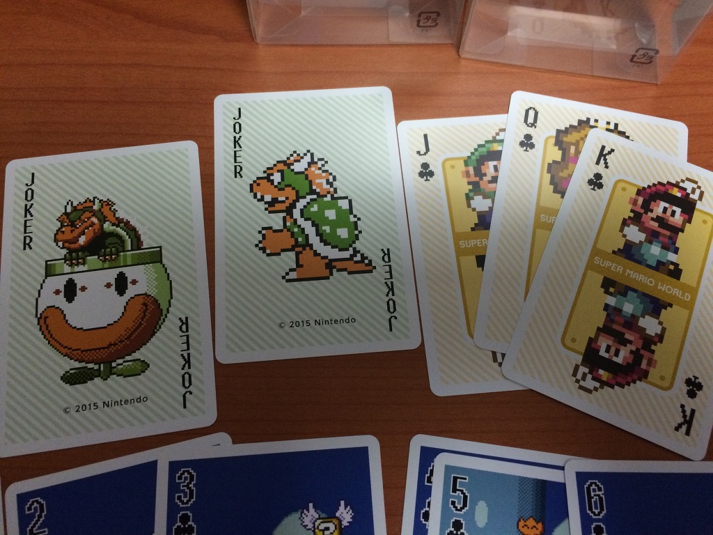 핵 귀여운 닌텐도 마리오 트럼프 카드 입니다! _8.jpg