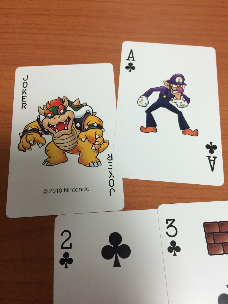 핵 귀여운 닌텐도 마리오 트럼프 카드 입니다! _21.jpg