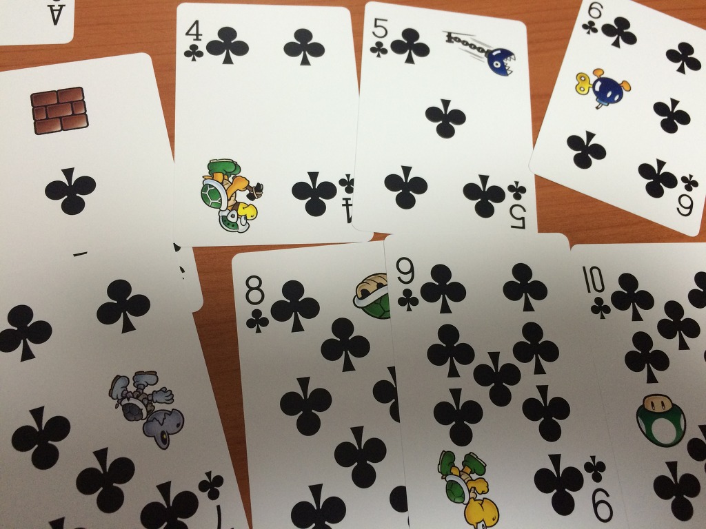 핵 귀여운 닌텐도 마리오 트럼프 카드 입니다! _23.jpg