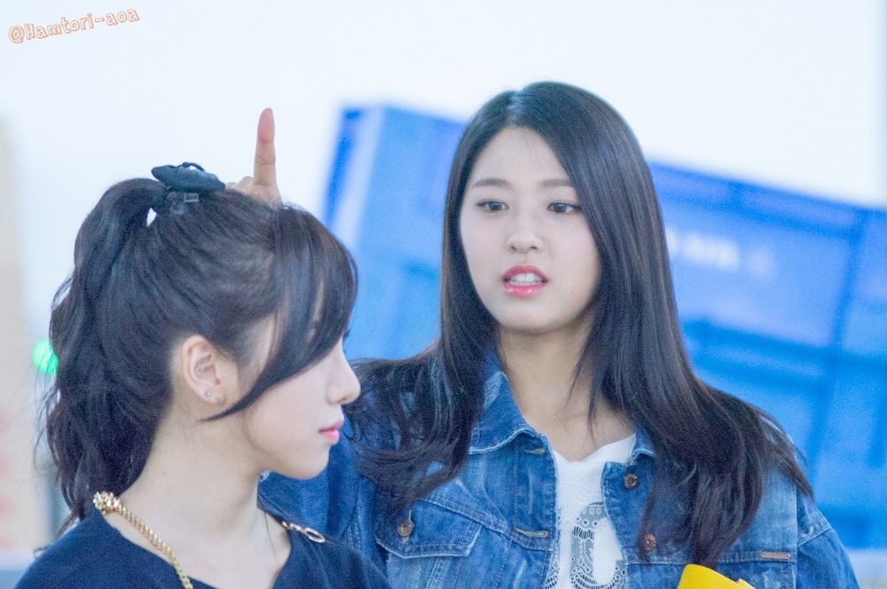 AOA 민아에게 장난치다 걸린 설현_3.jpg