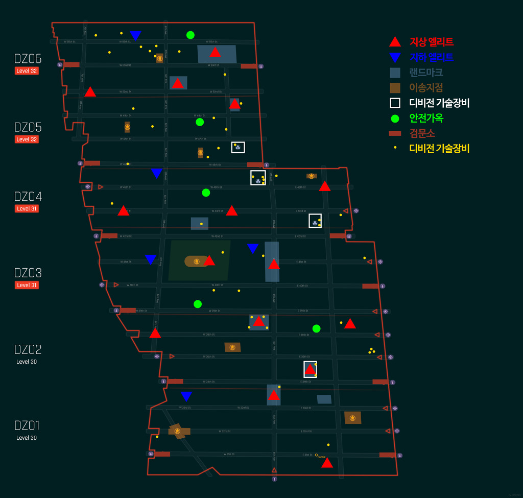 다크존 맵 4200x4000 (엘리트, 디비전 기술장비, 이송지점, 안전_1.jpg