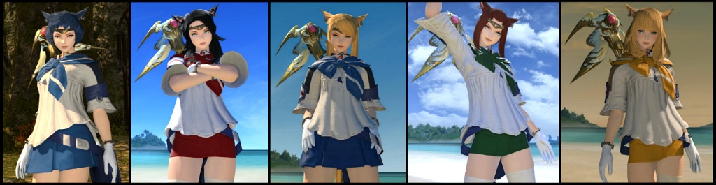 강림!! ~~ 5인의 세일러 미코테 전사들_1.jpg