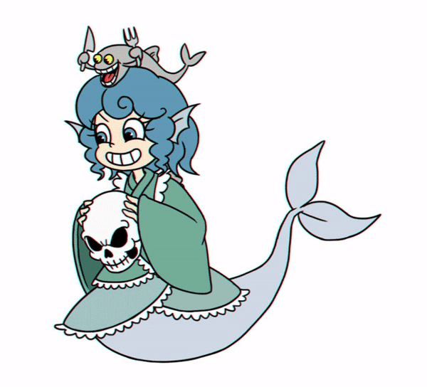 __wakasagihime_cuphead_game_and_touhou_drawn_by_ssack__599de2c2aaa2438f9238e2838549f548.gif
