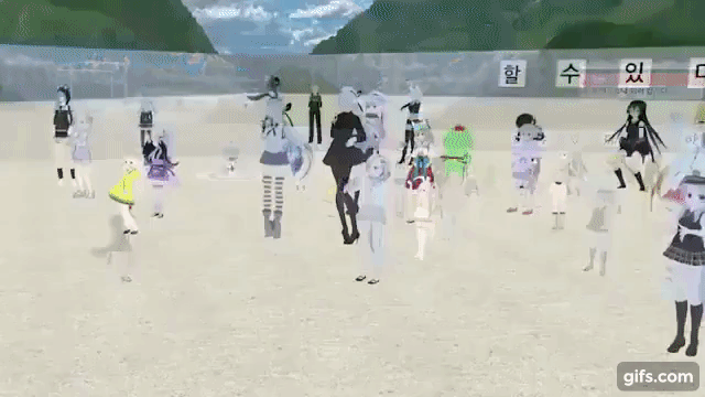 미쳐버린 VR Chat 근황_38.gif