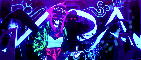 롤, 데이터) KDA 뮤비에서 가장 미친 파트_2.gif