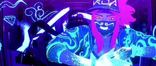 롤, 데이터) KDA 뮤비에서 가장 미친 파트_3.gif