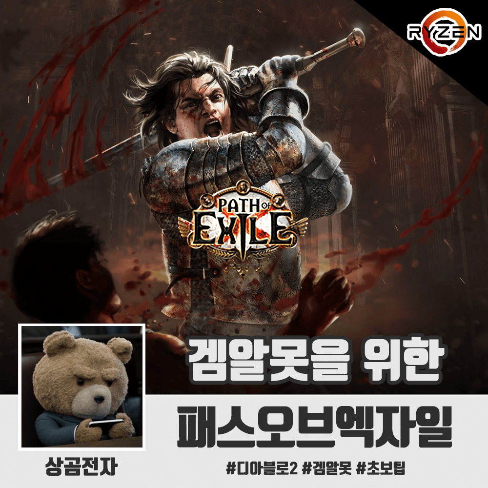 패스오브엑자일 POE 겜알못을 위한 초보팁