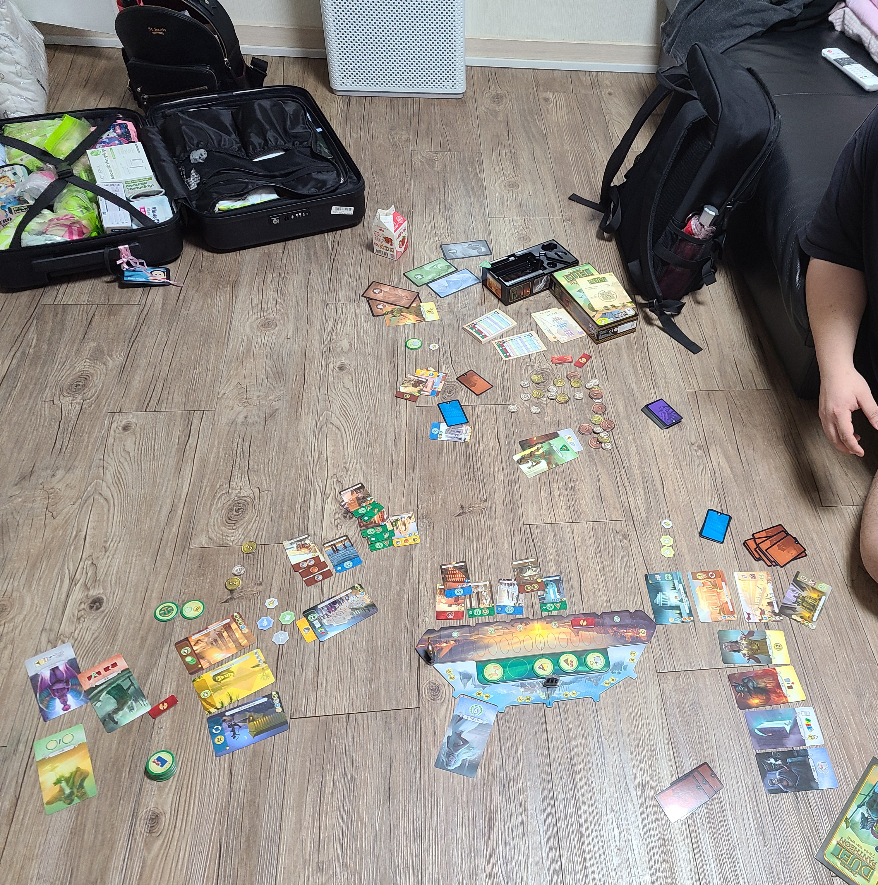 보드게임 이런 글 올려도 되는거죠 세듀 판테온 확장 플레이