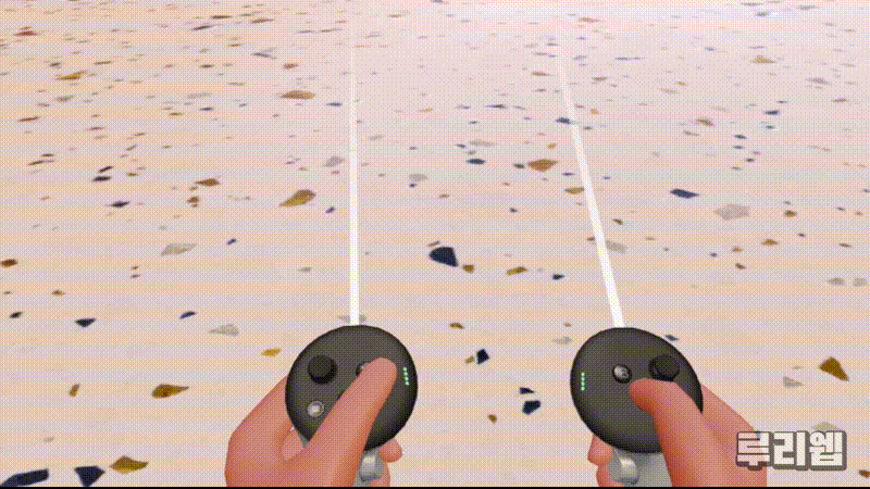 컨트롤러 대신 핸드 트래킹으로 메타 퀘스트 3 조작하는 방법_7.gif