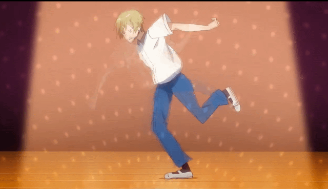 일본 애니메이션에 나온 댄스를 완벽한 수준으로 재현한 영상_3.gif